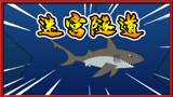 饥饿鲨动画10：鲨鱼勇闯迷宫，稍不留神就会迷路
