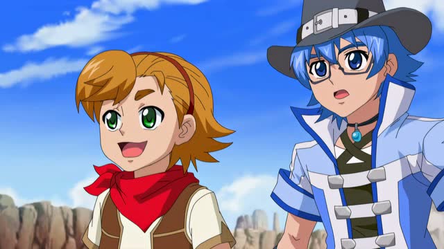 飓风战魂:黄毛带着主角找魔法师,升级陀螺的力量