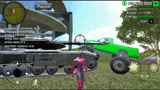 蜘蛛侠绳索英雄：蜘蛛侠拥有坦克与大脚车，非常开心！