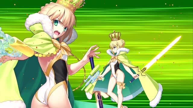 fgo阿尔托莉雅宝具阳光璀璨胜利之剑