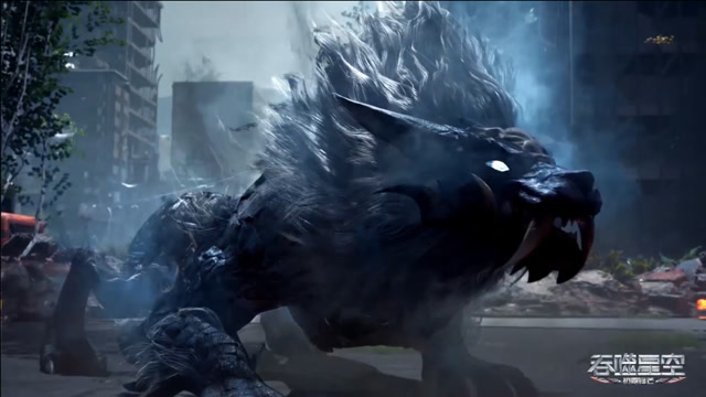 吞噬星空:罗峰pk高级兽将"银月凶狼"!