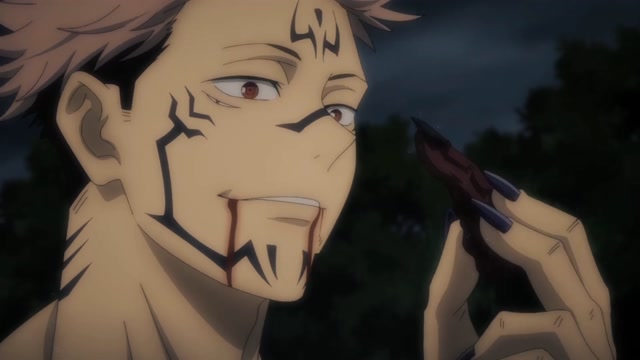 咒术回战:虎子每次吃完宿傩的手指,帅就提升到一个层次!