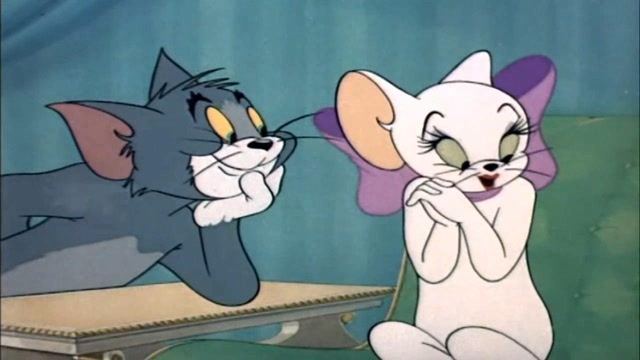 猫和老鼠:汤姆撩妹还得靠杰瑞,跳舞哄美女猫开心!