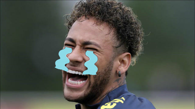 喊冤!巴萨争议获点 梅西点射,内马尔发笑哭表情