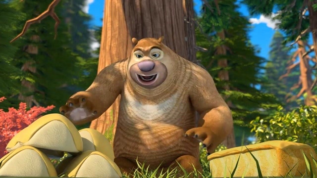 熊出没:谁是狗熊岭最强厨师?光头强天才威厨艺大比拼!