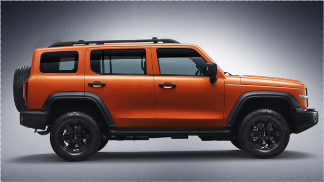 长城坦克全新机甲猛兽,溜背式车顶,背背小书包,或比坦克300高级!