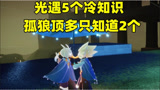 《光遇》的5个冷知识：牵手会有心跳声？孤狼顶多知道2个