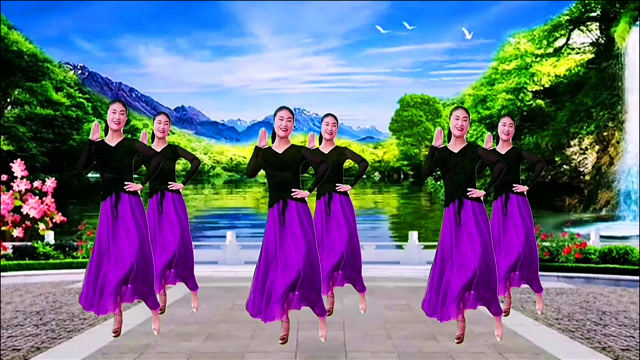 广场舞《黑壮姑娘唱山歌》,美女热舞,陶醉啦!