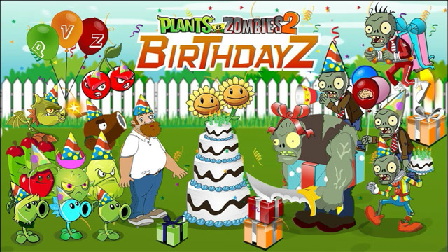 植物大战僵尸:戴夫过生日