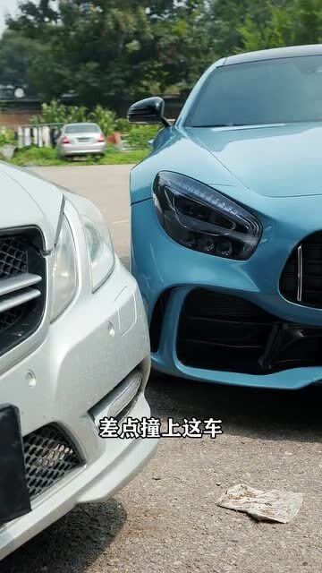 原来这大奔驰amggts是叔叔送的呀你长长眼再说话