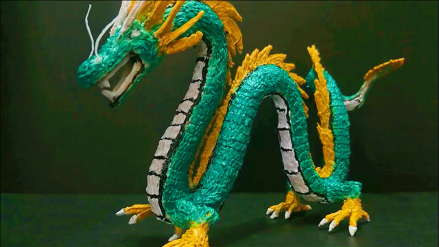 大神挑战3d打印,画出一条"东方神龙",成品霸气十足!