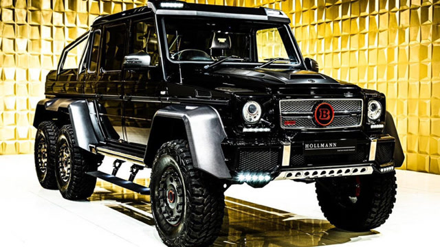 梅赛德斯奔驰g63 amg 6x6 g700实拍