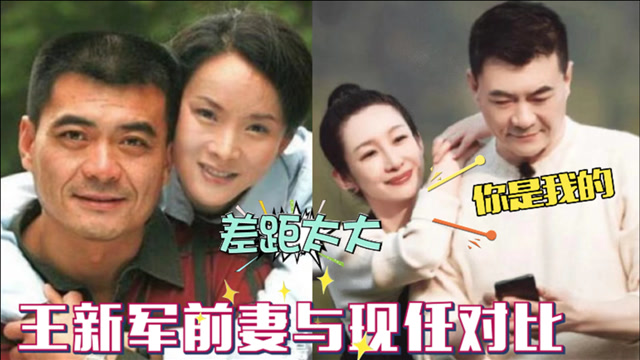 王新军两任妻子对比看看前妻唐静再看现任秦海璐差距一目了然