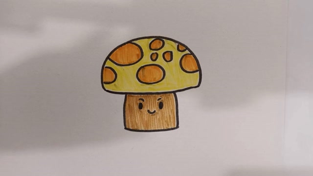 画可可爱爱的小阳光菇,你们喜欢吗