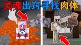 我的世界：当你阵亡后会灵魂出窍！？灵魂将寻找新的肉体生存！