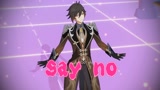 原神MMD：钟离、温迪演绎豆荚猫的“say no”