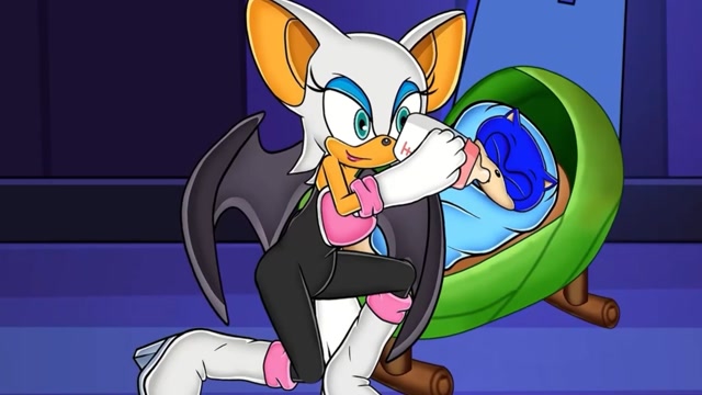 露姬照顾宝宝索尼克