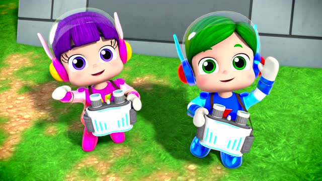 奇伊儿歌系列英文版  第131集 2 little dicky birds