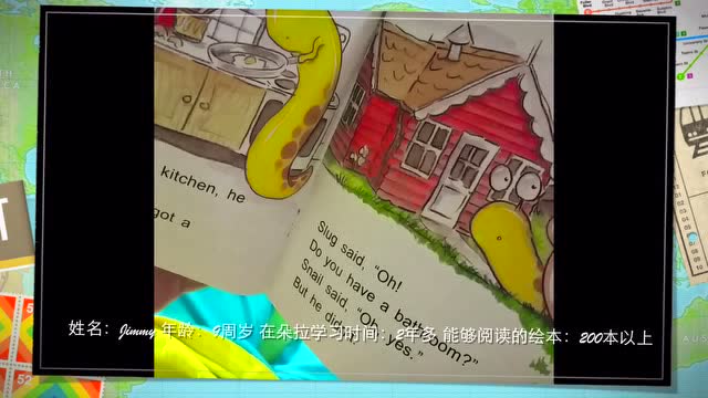 朵拉杯绘本阅读大赛 蔡睿 slug makes a house