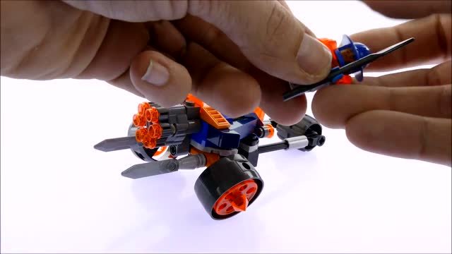 乐高lego 70347 未来骑士团 皇家六连发火炮护卫车