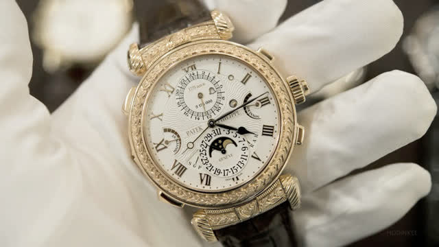 近距离欣赏百达翡丽5175大师弦音腕表,富人顶级玩具