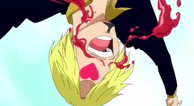 海贼王香吉士的小心脏被捏碎