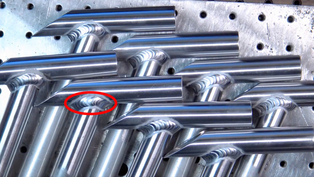 铝管接头就是这样焊接的,难怪焊纹都这么漂亮
