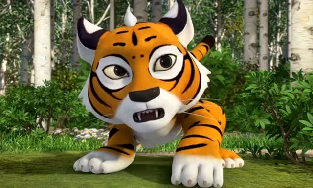 动画片中的老虎图片