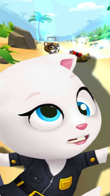 汤姆猫跑酷 第377期:安吉拉警探连续20秒不跳跃