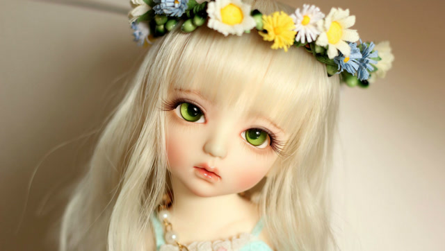 生活中真实存在的人偶娃娃,由真人装扮,你是觉得可爱还是可怕