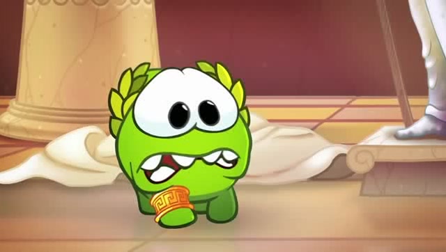 趣味早教益智动画 om nom故事之圣诞节来了 小青蛙奥姆