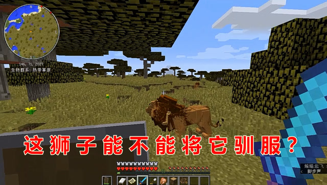 我的世界:你有见过长颈鹿吗?我觉得可以搞一个动物园了