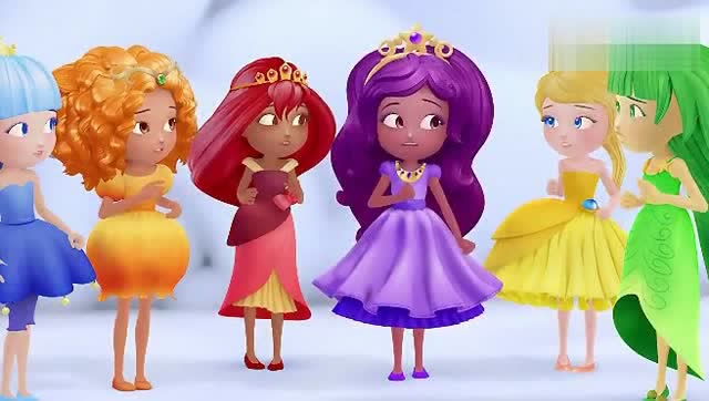 彩虹公主驾着彩虹而来,告诉大家一个消息