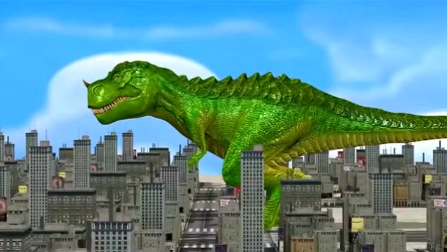 《恐龙世界之霸王》巨人大战超级霸王恐龙,谁更厉害呢