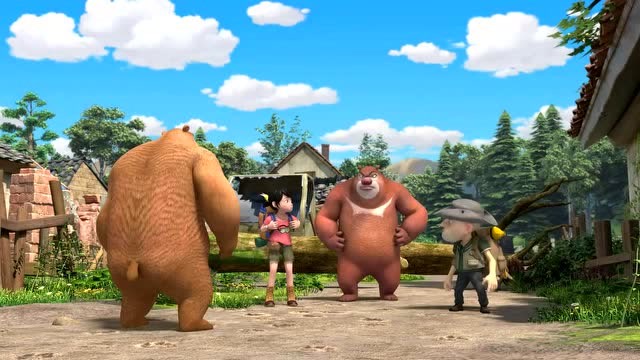 熊出没之探险日记 :无人村到处都是惊险,真让人紧张