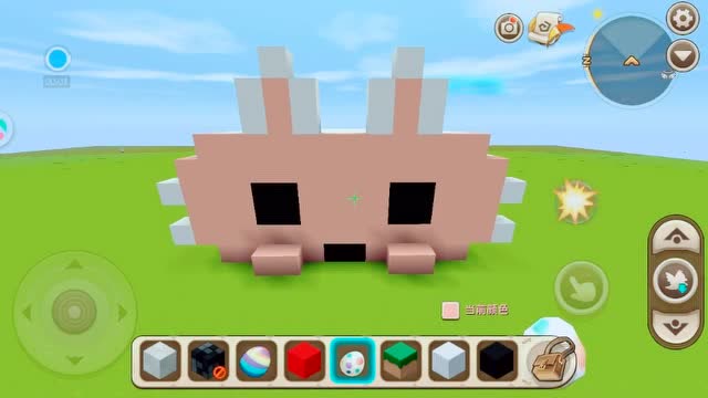 迷你世界:粉粉哒小兔叽,可爱不