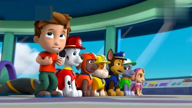 汪汪队立大功 莱德队长 汪汪队,走步集合,马上救援嘞!