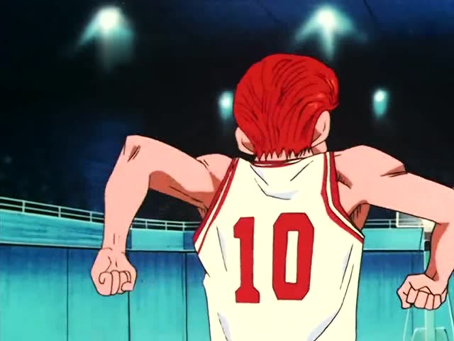 灌篮高手 樱木花道第一次罚球, 内心戏好丰富!