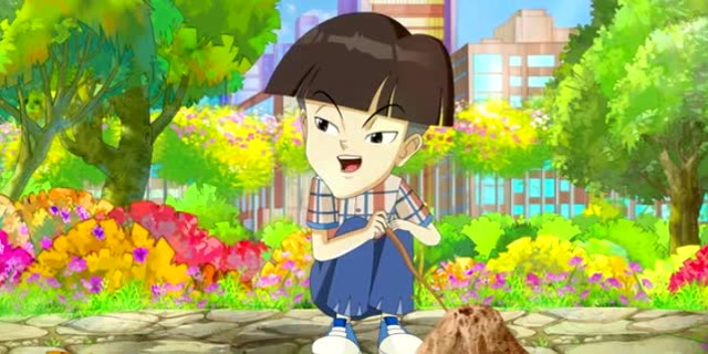 天眼归来张胜男一伙人聚集在小树林里破坏蚂蚁洞穴