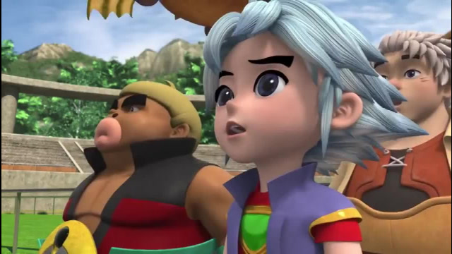 神兵小将2 神兵小将之问天让妹妹问雅用神农尺帮村民治疗伤势