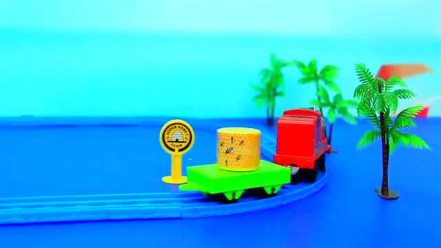 托马斯小火车 忙碌的蜜蜂詹姆士 詹姆士运输蜂蜜套装