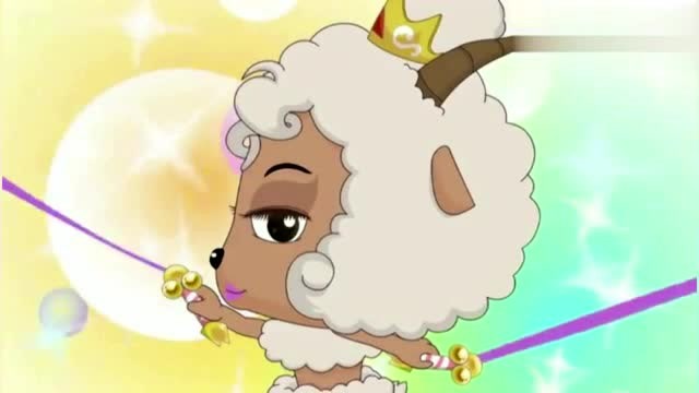 喜羊羊与灰太狼:羚羊公主好漂亮真的把美羊羊都比下去啦