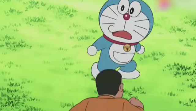 哆啦a梦:大雄等来到22世纪,这里的竹马是活的,太梦幻了!