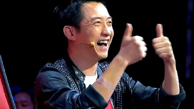 他上《好声音》唱歌,当说出职业时,哈林直接双手点赞!