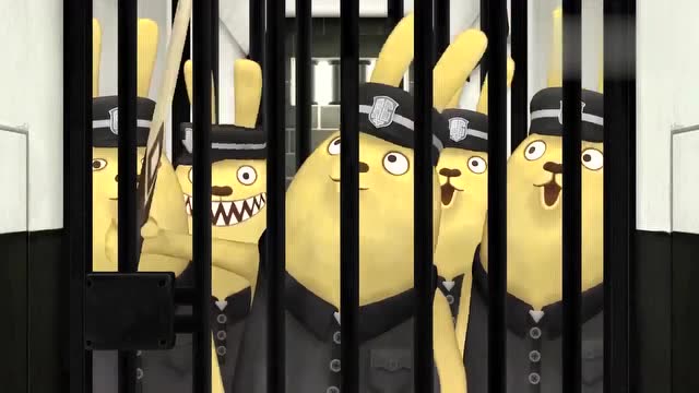 可怜的狱警们——越狱兔,基里连科和普金的故事,超搞笑!