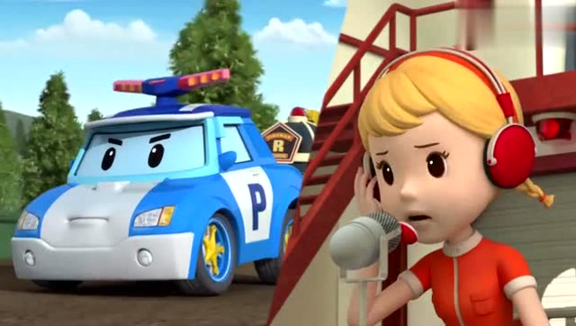 变形警车珀利:皮特一听赶紧告诉小娟让救援队出发了