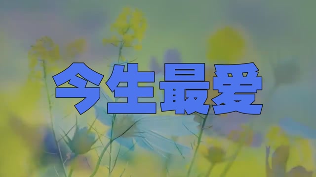 歌曲《今生最爱》被雷婷一唱,好听醉了,百听不腻