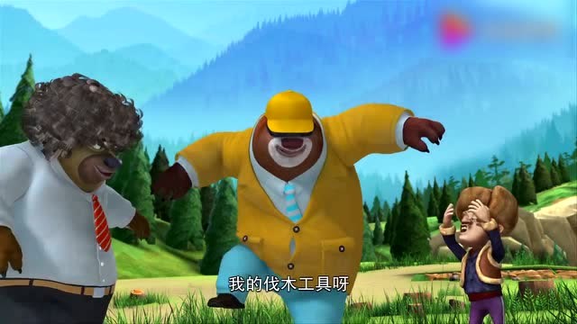 熊出没:光头强得知秘书被熊吓跑根本没来,工资还被扣光,气炸了