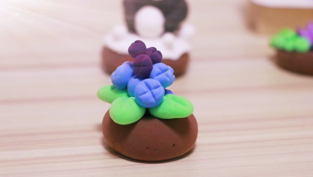 好看的超轻黏土蓝莓教程,步骤简单易学