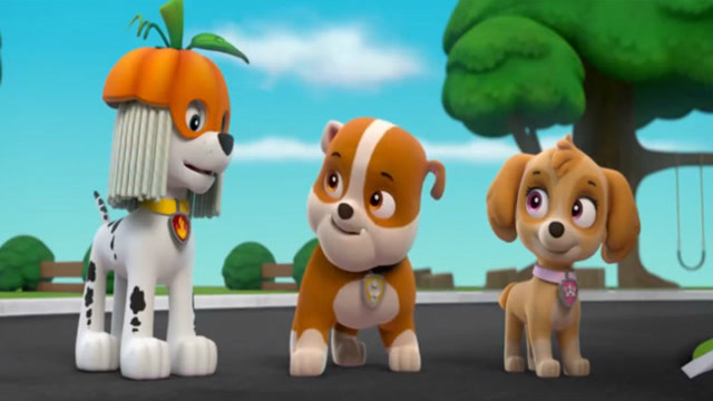 狗狗巡逻队毛毛做新造型 汪汪队立大功